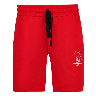 Karl Lagerfeld Red Men's Shorts 