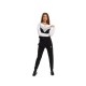 Adidas Black with White and Gray Women's Tracksuit 