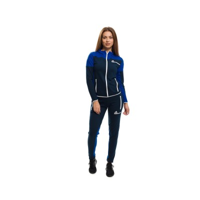 Adidas Dark Blue & Royal Blue Women's Tracksuit
