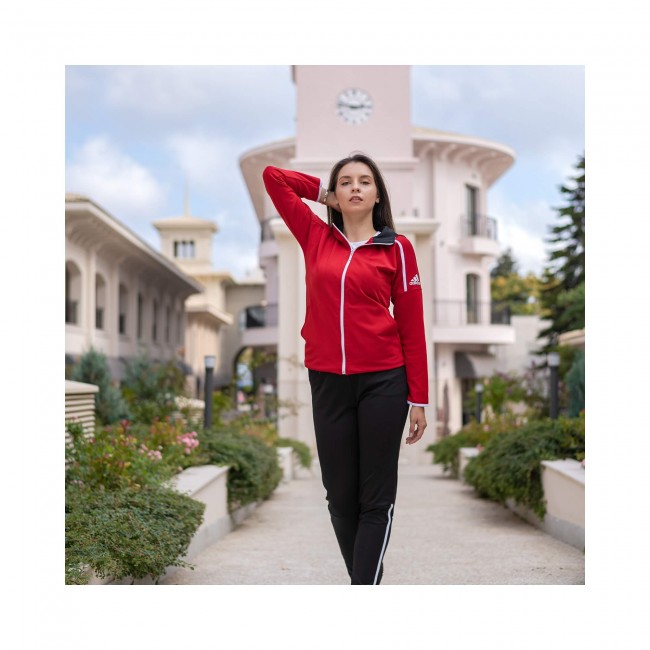 Adidas Red & Black Women's Tracksuit 