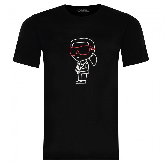Karl Lagerfeld Black Men's T-Shirt
