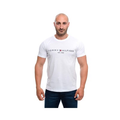 Tommy Hilfiger White Men's T-Shirt
