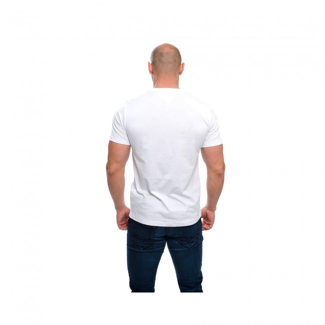 Tommy Hilfiger White Men's T-Shirt