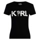 Karl Lagerfeld Ikonik Black Women's T-Shirt